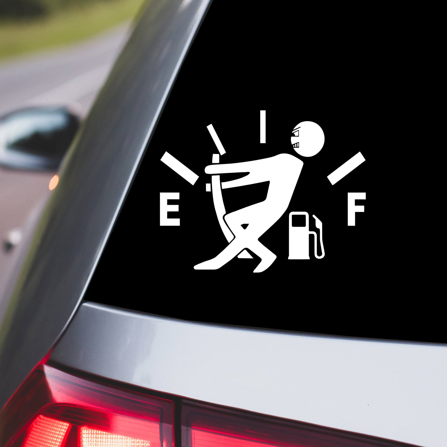 On Empty (boy) Car Decal