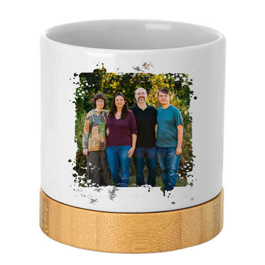 Photo Ceramic Planter