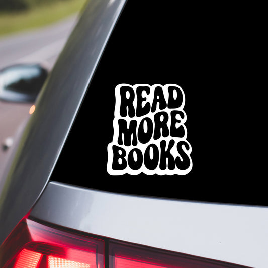 Read More Books Car Decal