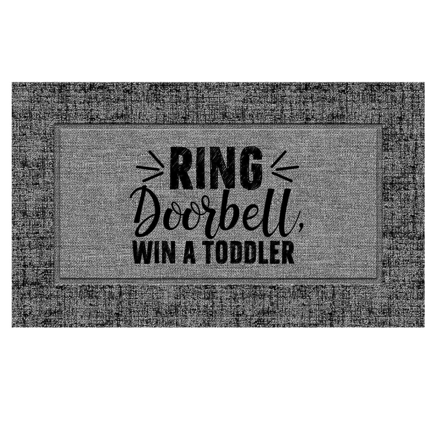 Ring Doorbell Win a Toddler Doormat