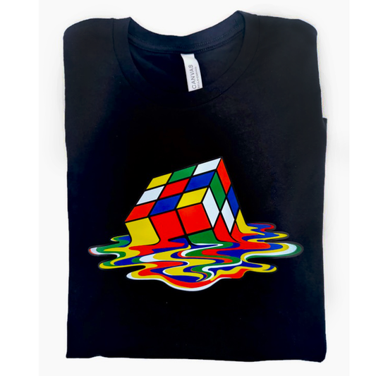 Melting Cube Puzzle Shirt