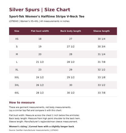 Silver Spurs Long Sleeve V-Neck Raglan