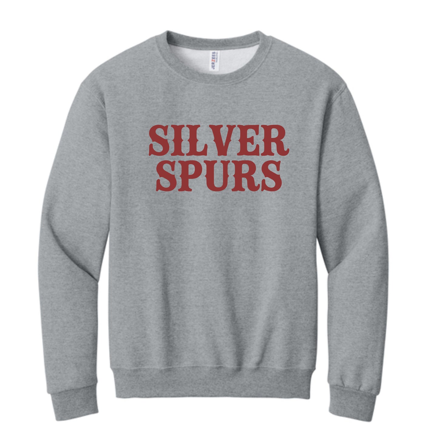 Silver Spurs Glitter Crewneck or Hoodie