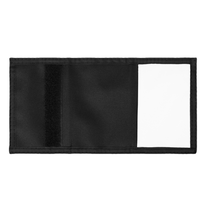 Neoprene Trifold Velcro Wallet- Totally Custom!