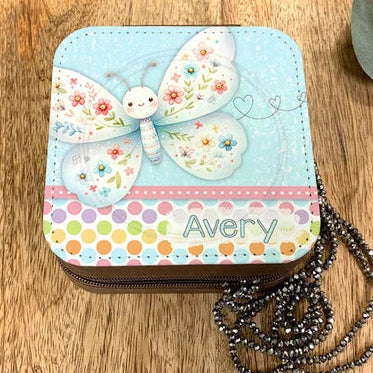 Whimsical Butterfly Jewelry Box