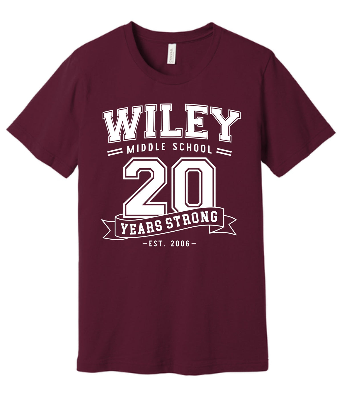 Wiley "20 Years Strong" Commemorative Apparel