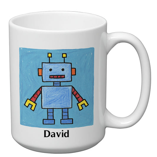 15oz Ceramic Mug Drawn2Art