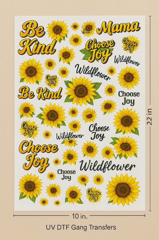 Custom UV DTF Decals