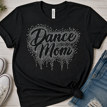 Silver Spurs Dance Mom Bling Shirt