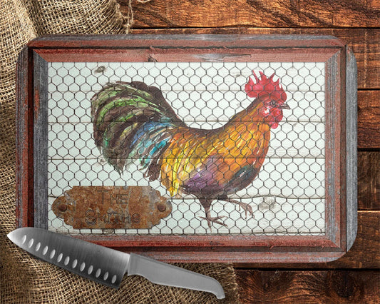 Rooster Cutting Board