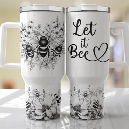 Let it Bee 30-40oz tumbler (3 Cup Options)