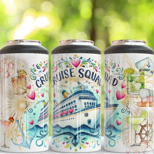 Cruise Squad Can Cooler